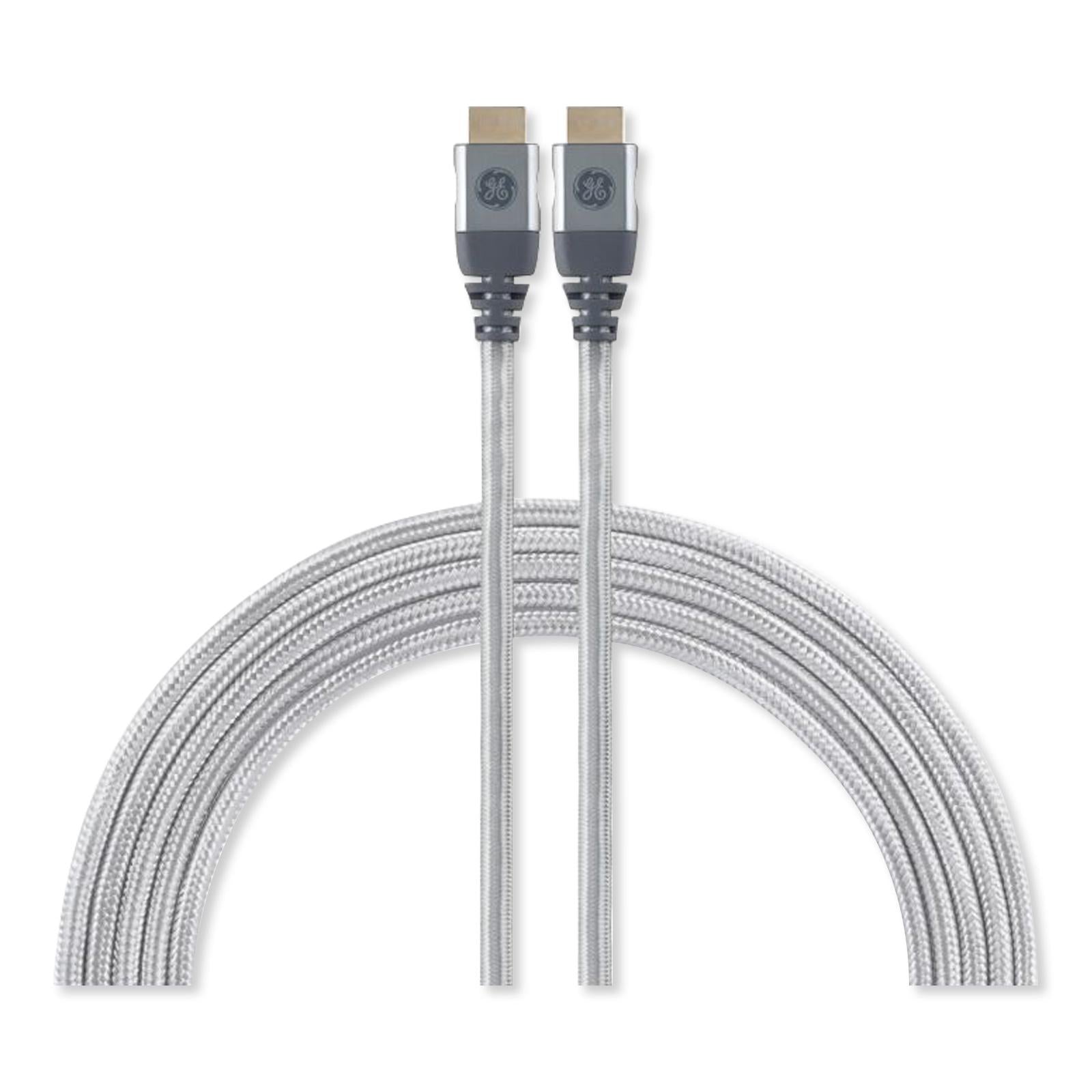 GE High Speed 8K HDMI Cable with Ethernet, 8'