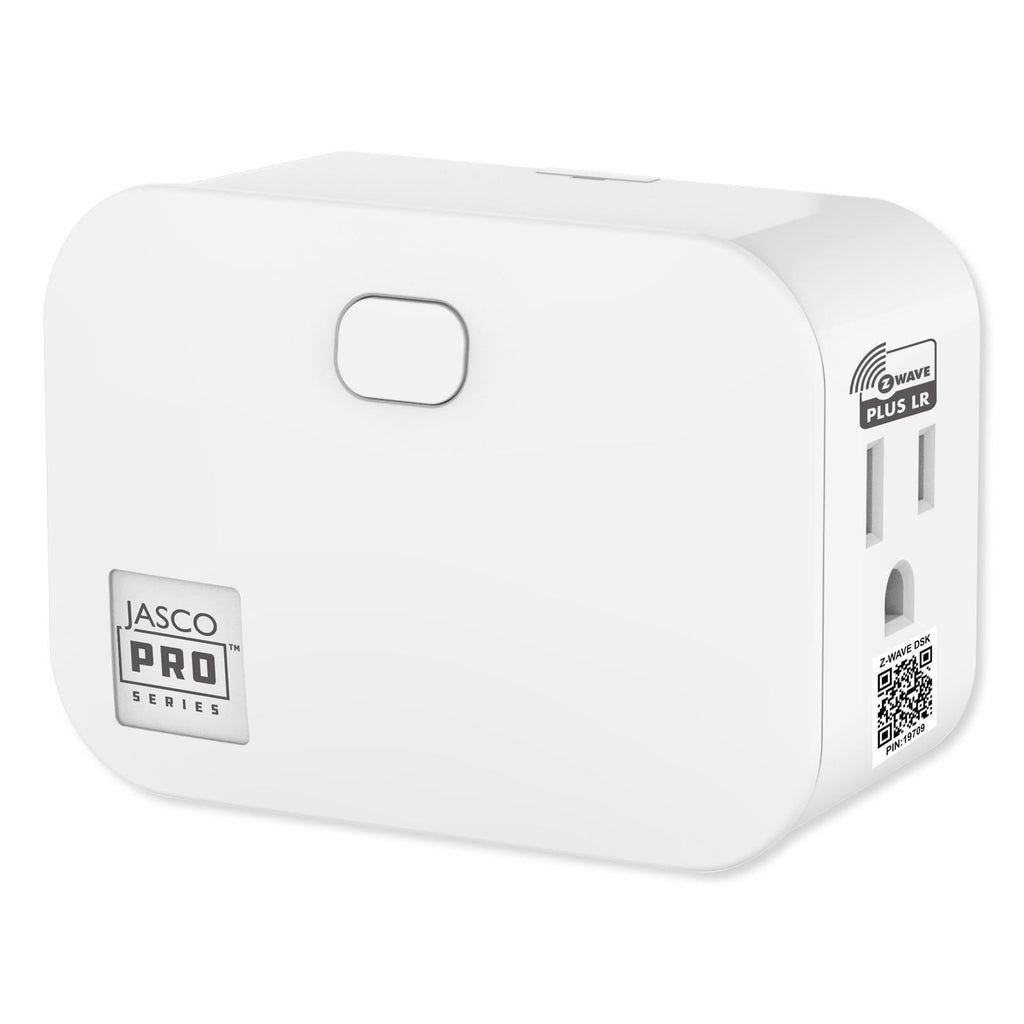 JascoPro Series Z-Wave Plus Plug-In Switch, Dual Outlet, 800