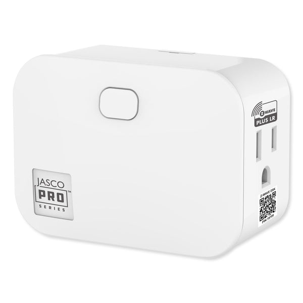 JascoPro Series Z-Wave Plus Plug-In Switch, Dual Outlet, 800
