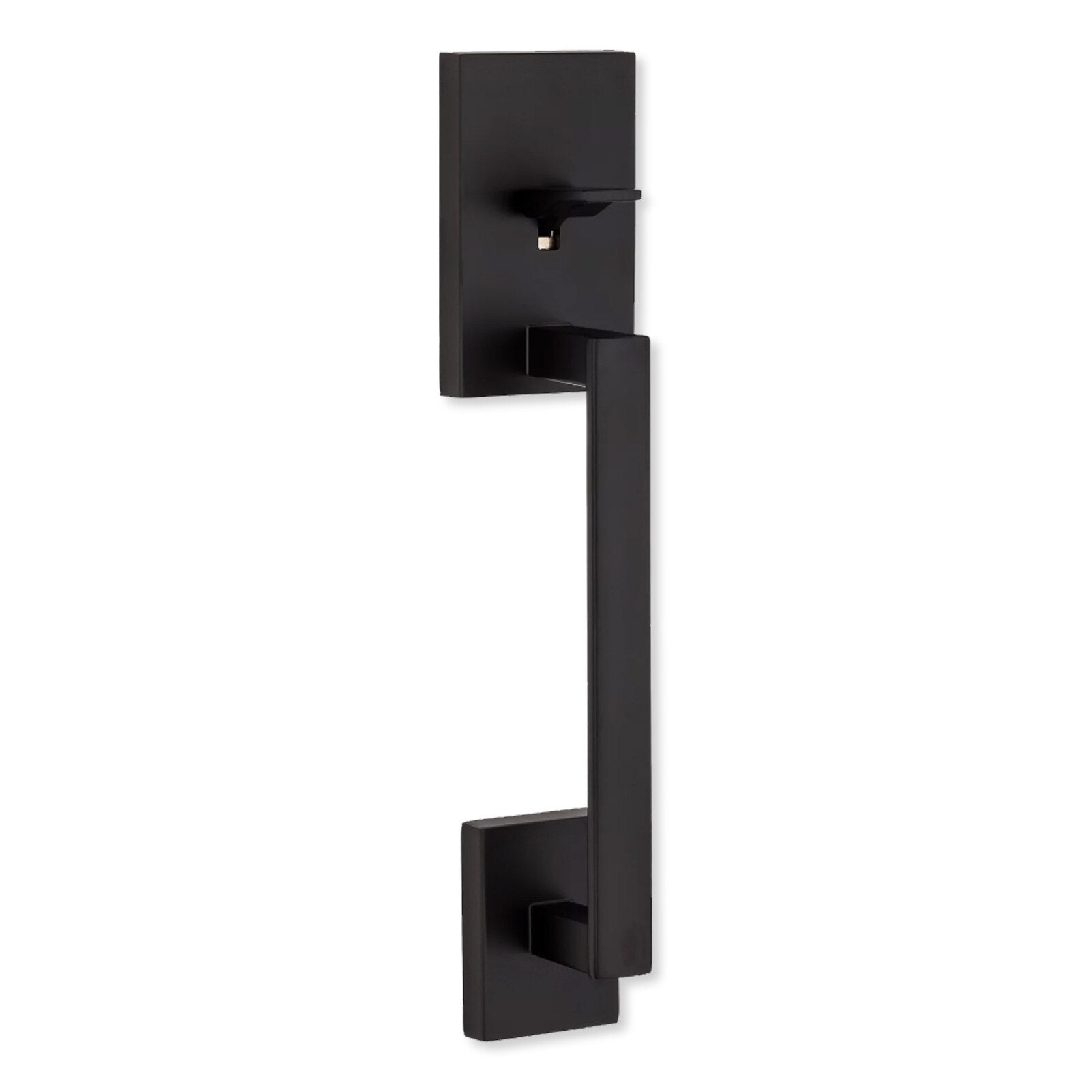 Kwikset San Clemente Handle with Halifax Lever, Square - Home Controls