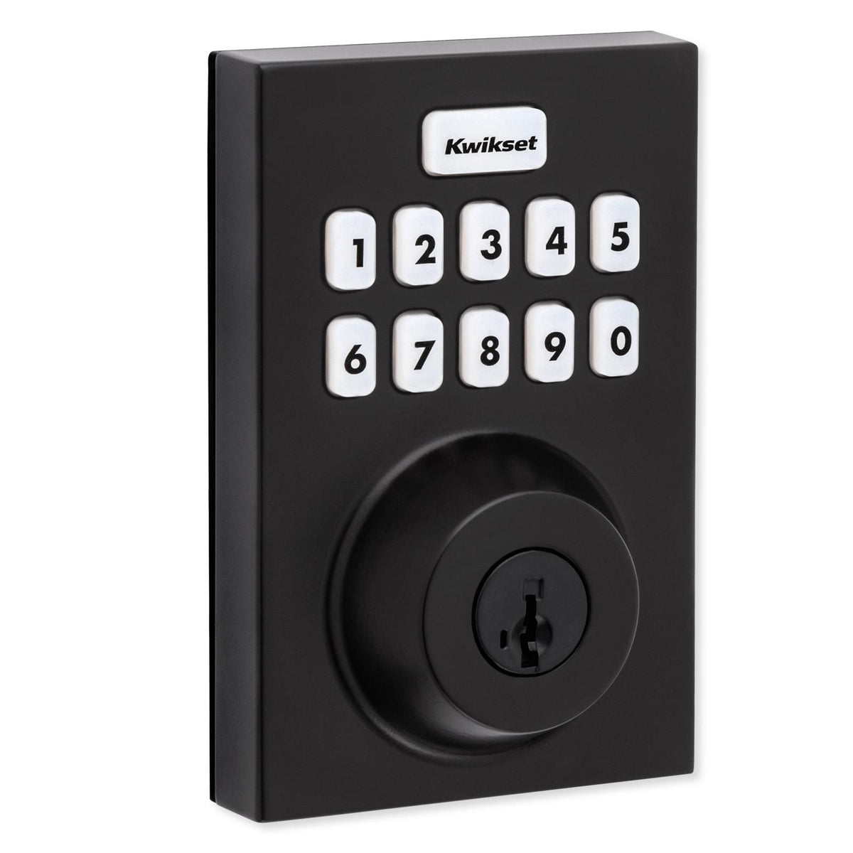 Kwikset Home Connect 620 Smart Lock, Z-Wave 700 Long Range, Contemporary with Deadbolt