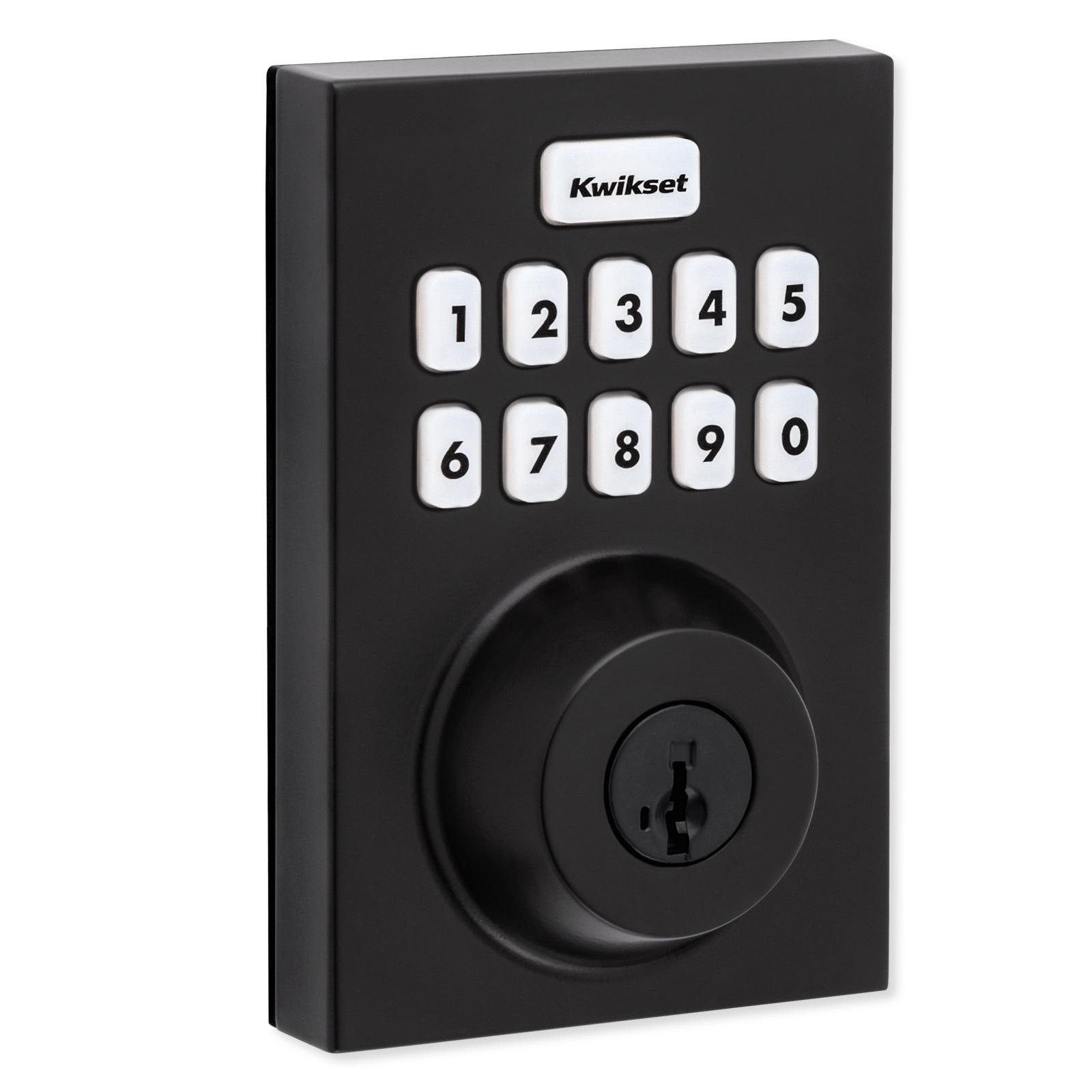 Kwikset Home Connect 620 Smart Lock, Z-Wave 700 Long Range, Contemporary with Deadbolt