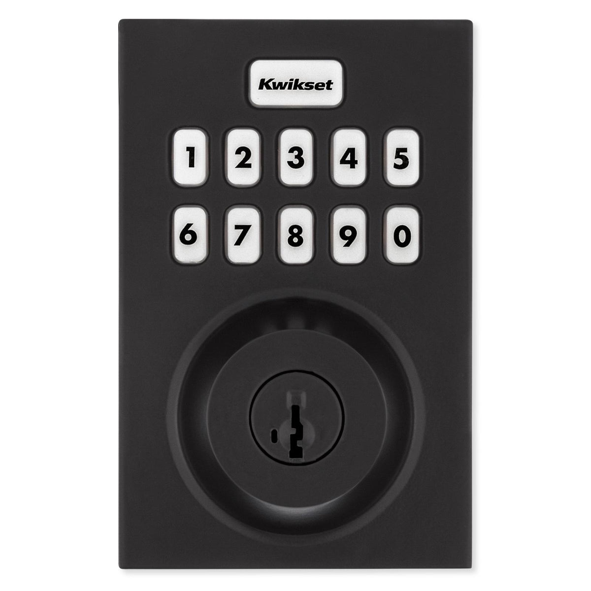 Kwikset Home Connect 620 Smart Lock, Z-Wave 700 Long Range, Contemporary with Deadbolt