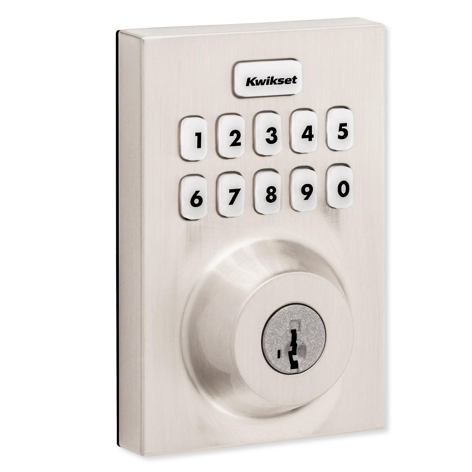 Kwikset Home Connect 620 Smart Lock, Z-Wave 700 Long Range, Contemporary with Deadbolt