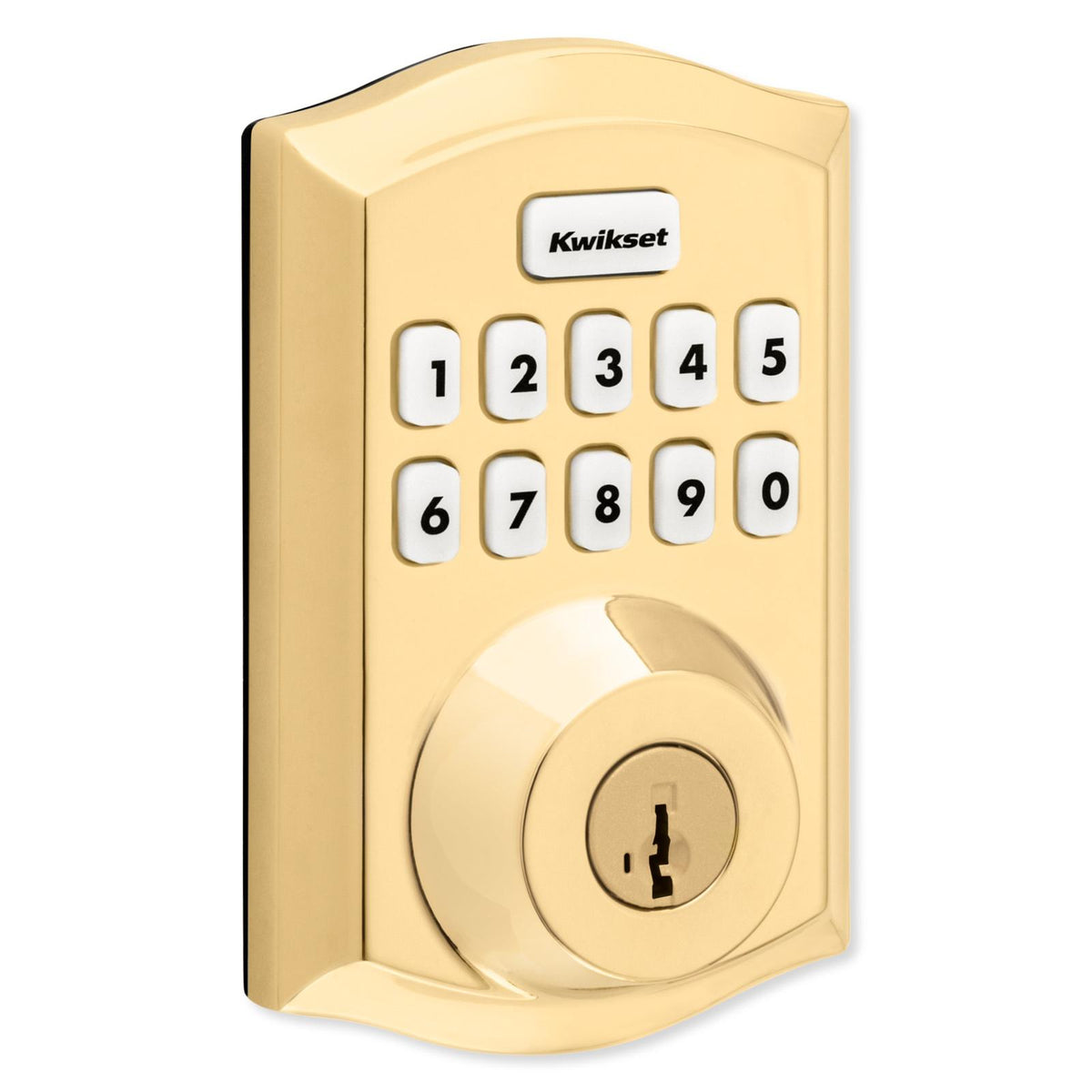 Kwikset Home Connect 620 Smart Lock, Z-Wave 700 Long Range, Traditional with Deadbolt