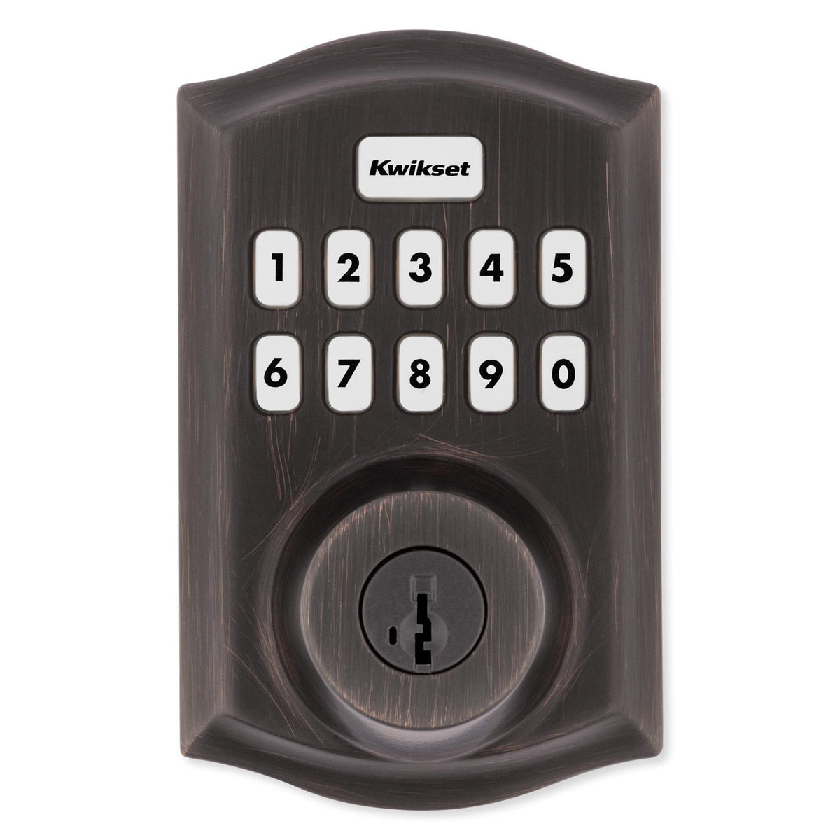 Kwikset Home Connect 620 Smart Lock, Z-Wave 700 Long Range, Traditional with Deadbolt