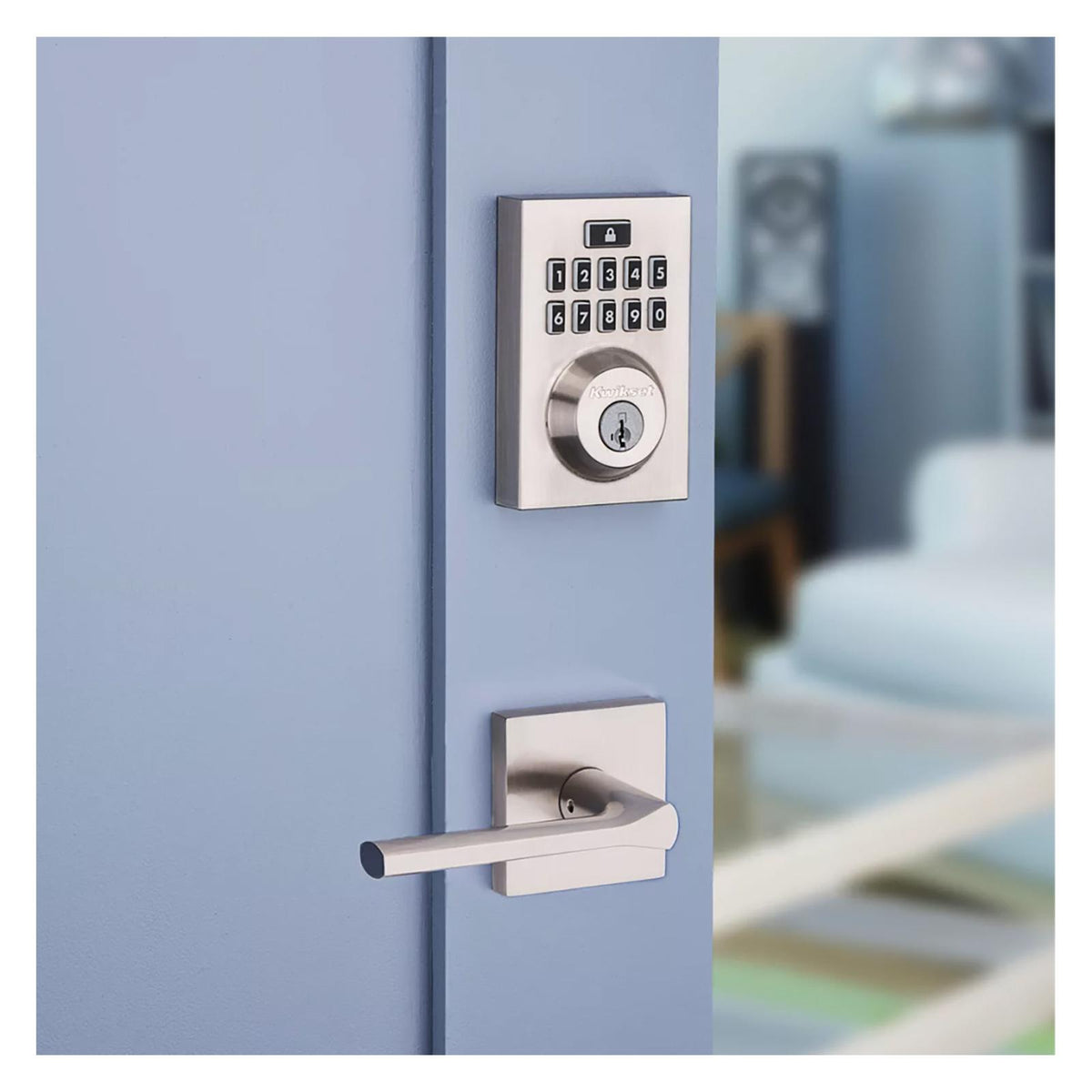 Kwikset SmartCode 914 Zigbee Contemporary Deadbolt with Home Connect
