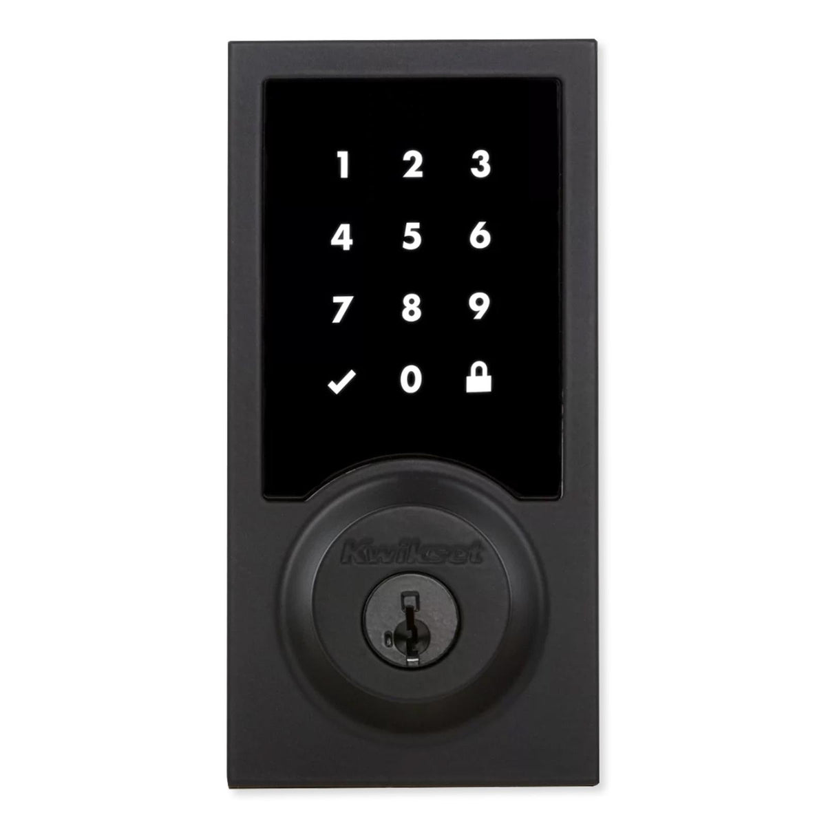 Kwikset SmartCode 916 Zigbee Contemporary Touchscreen Deadbolt with Home Connect