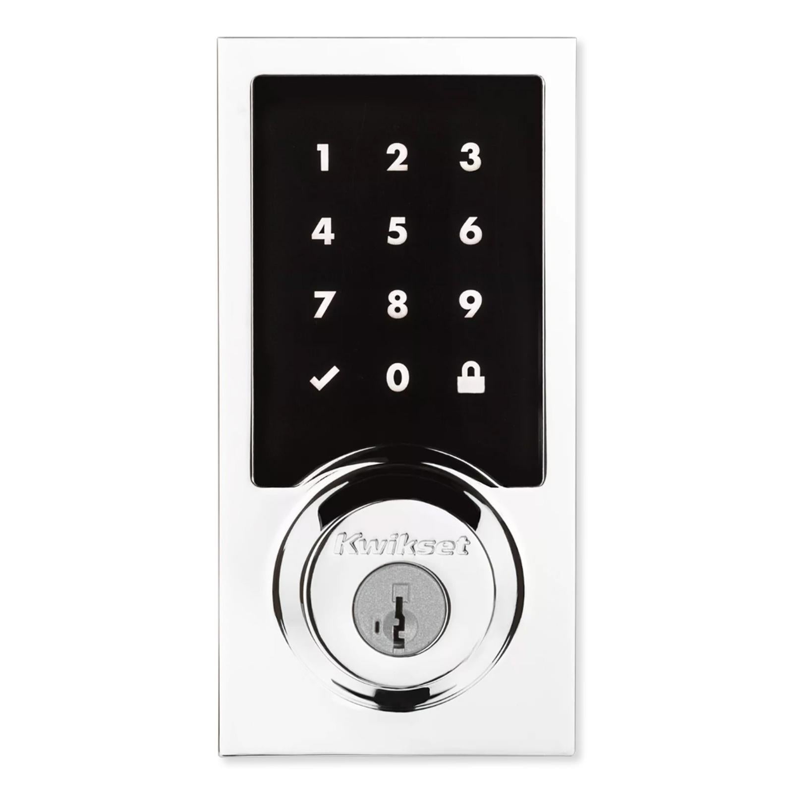 Kwikset SmartCode 916 Zigbee Contemporary Touchscreen Deadbolt with Home Connect