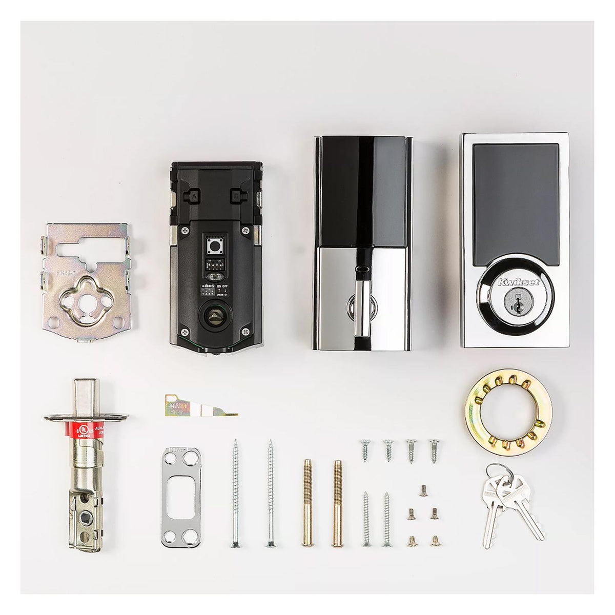 Kwikset SmartCode 916 Zigbee Contemporary Touchscreen Deadbolt with Home Connect
