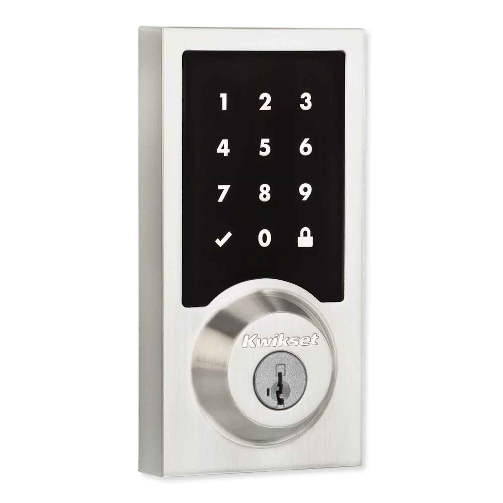 Kwikset Home Connect 918 Touch Screen Smart Lock, Z-Wave, Contemporary with Deadbolt