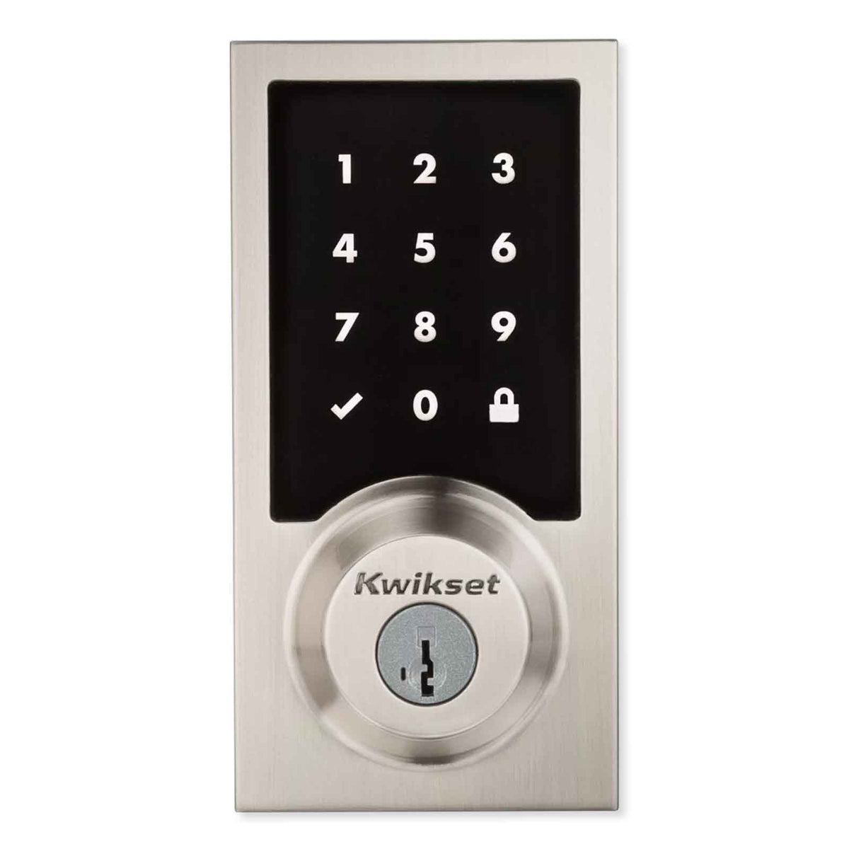Kwikset Home Connect 918 Touch Screen Smart Lock, Z-Wave, Contemporary with Deadbolt