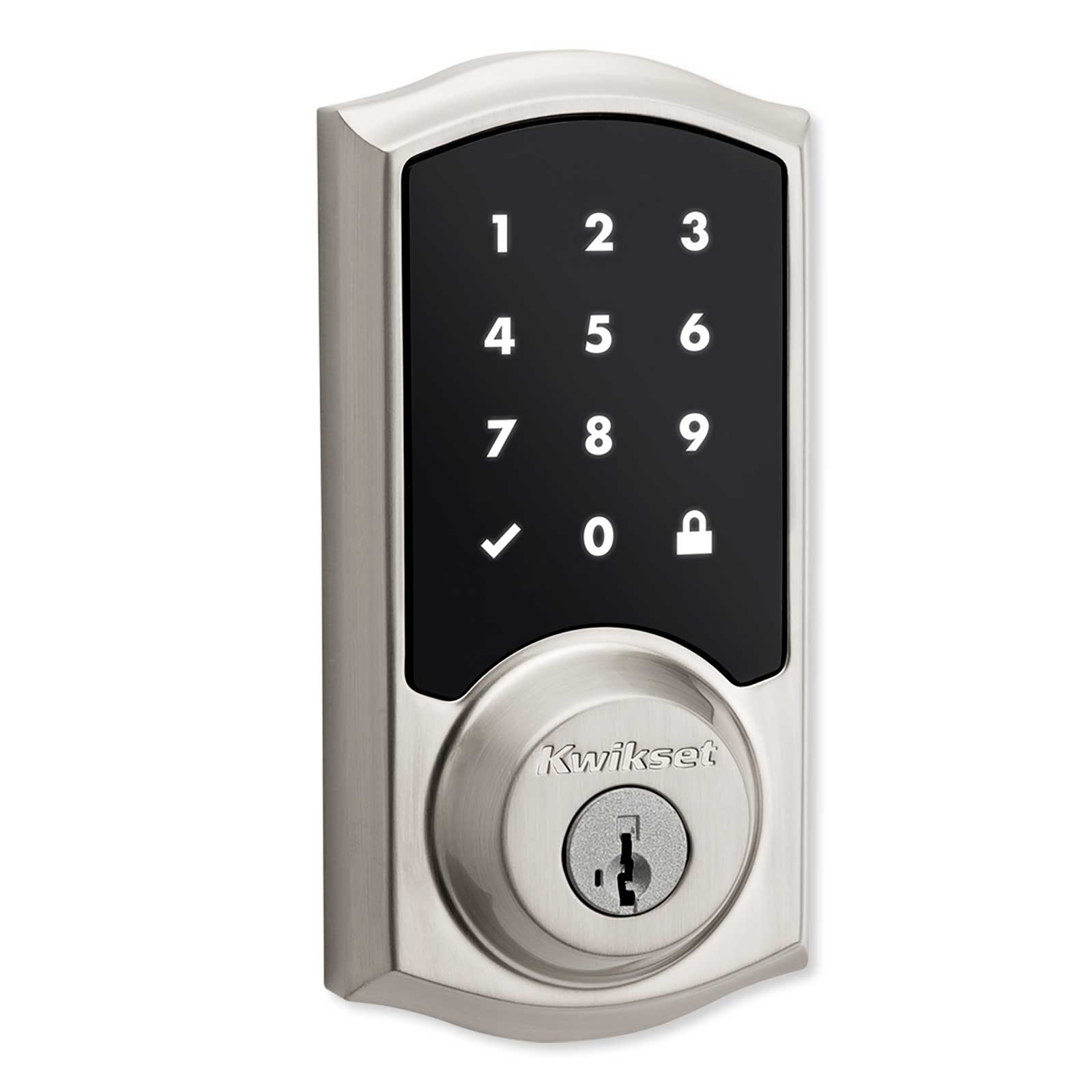 Kwikset Home Connect 918 Touch Screen Smart Lock, Z-Wave, Traditional with Deadbolt