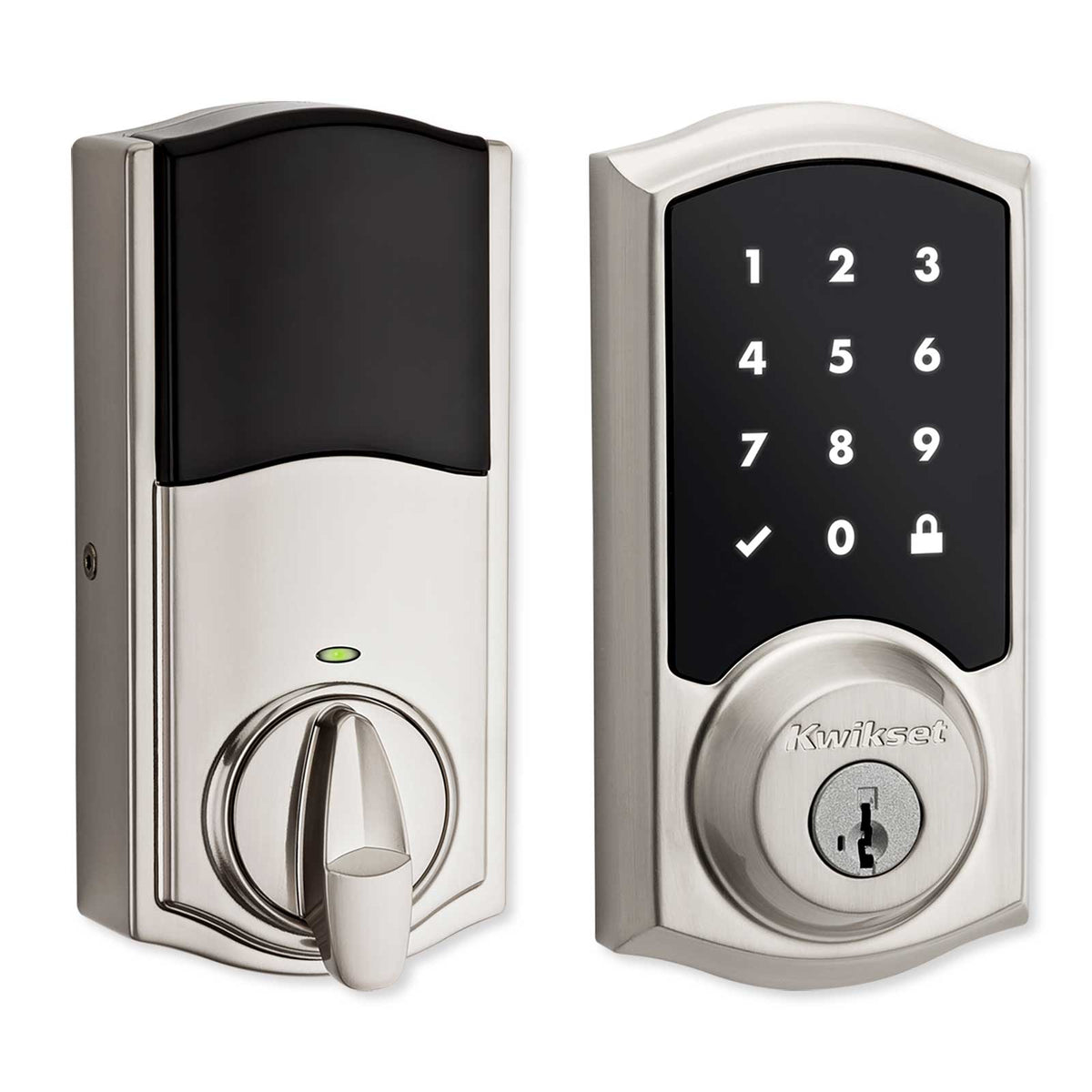 Kwikset Home Connect 918 Touch Screen Smart Lock, Z-Wave, Traditional with Deadbolt
