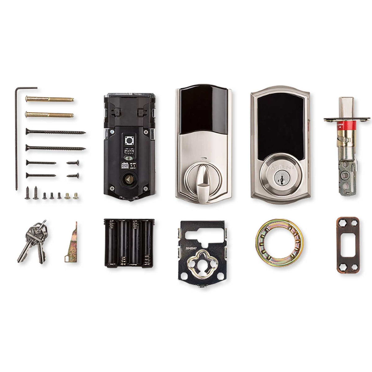 Kwikset Home Connect 918 Touch Screen Smart Lock, Z-Wave, Traditional with Deadbolt