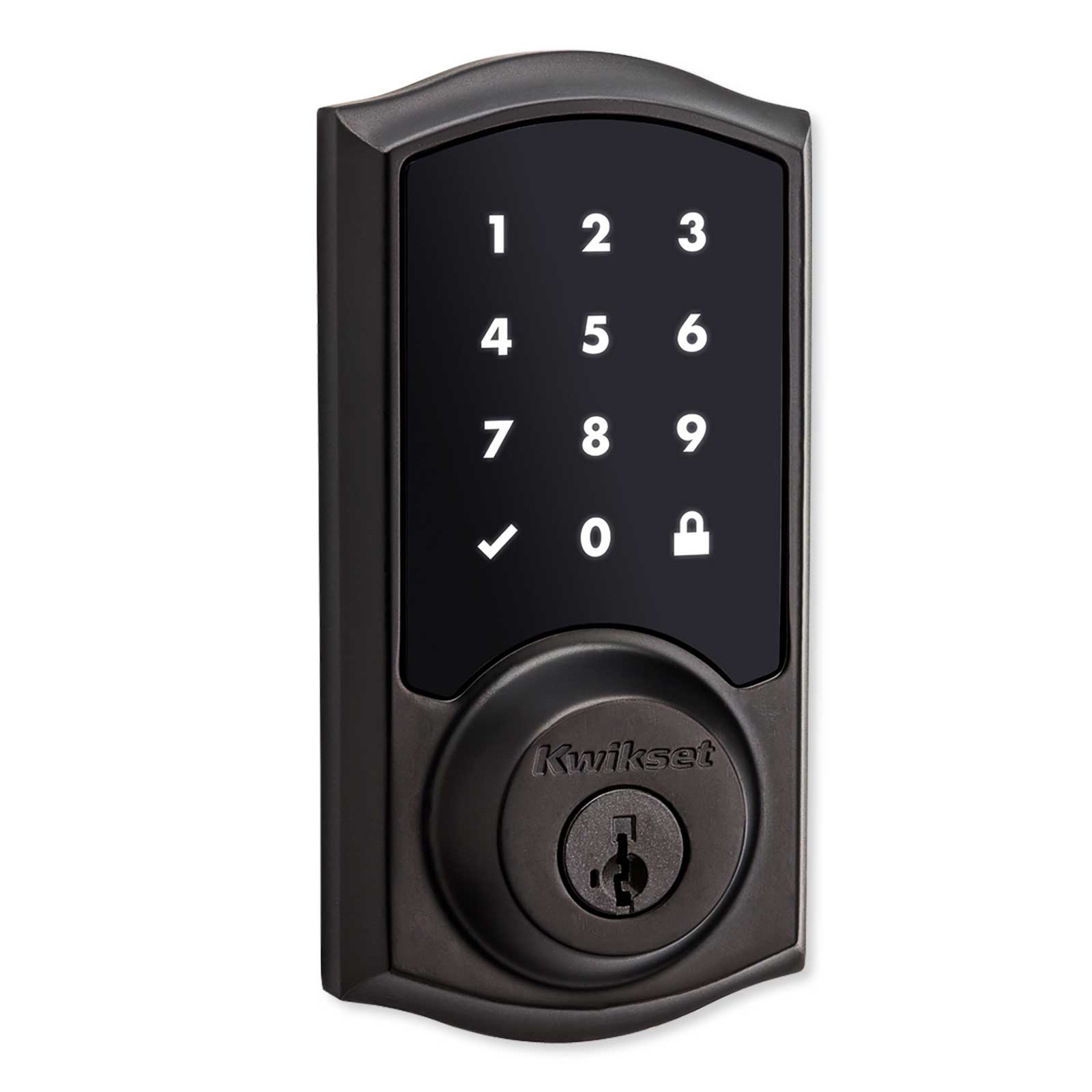 Kwikset Home Connect 918 Touch Screen Smart Lock, Z-Wave, Traditional with Deadbolt