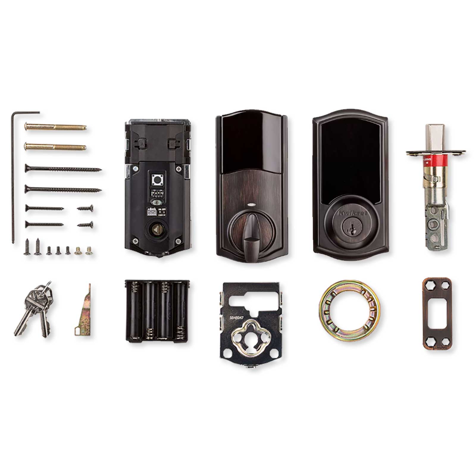 Kwikset Home Connect 918 Touch Screen Smart Lock, Z-Wave, Traditional with Deadbolt