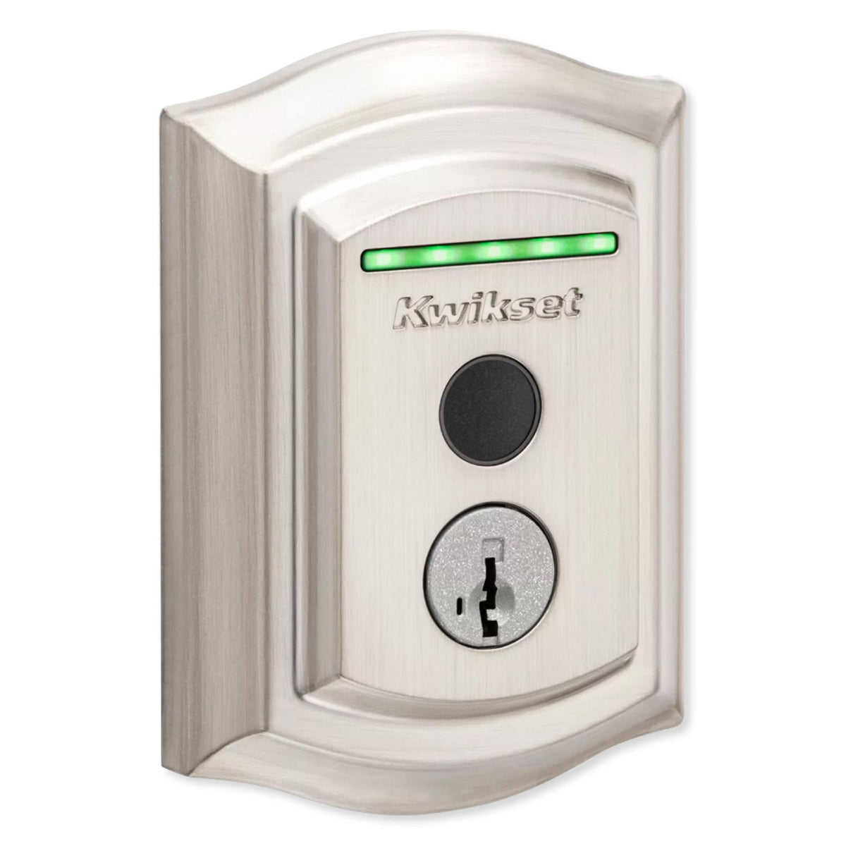 Kwikset Halo Touch Fingerprint Smart Lock, Wi-Fi, Traditional with Deadbolt