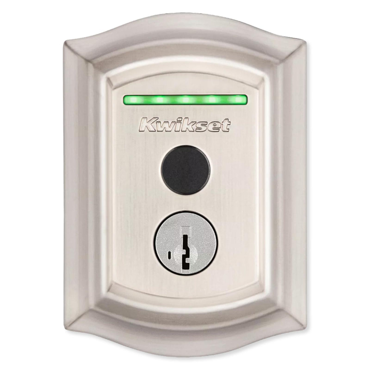 Kwikset Halo Touch Fingerprint Smart Lock, Wi-Fi, Traditional with Deadbolt