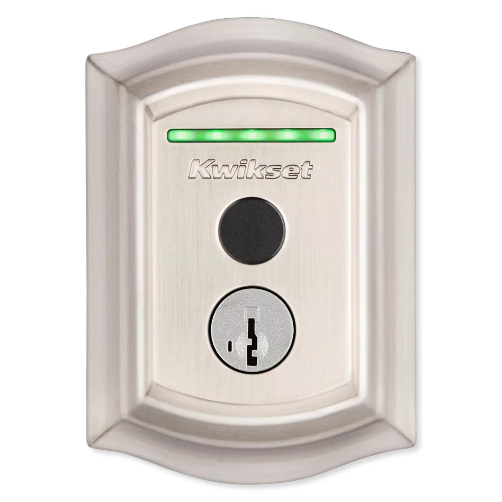 Kwikset Halo Touch Fingerprint Smart Lock, Wi-Fi, Traditional with Deadbolt