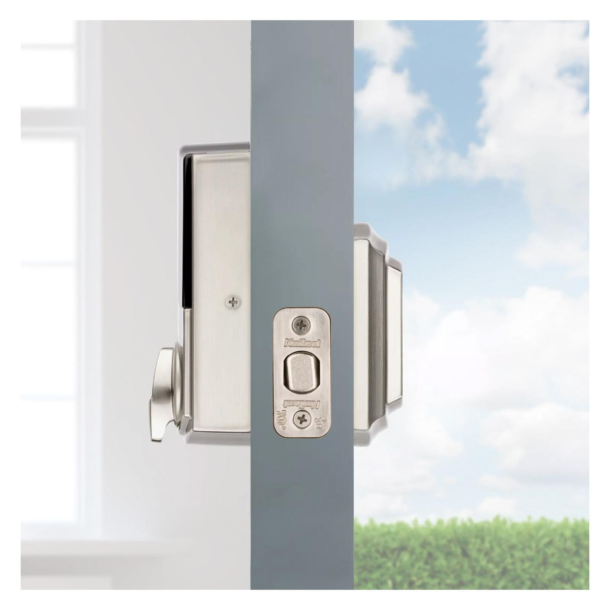 Kwikset Halo Touch Fingerprint Smart Lock, Wi-Fi, Traditional with Deadbolt