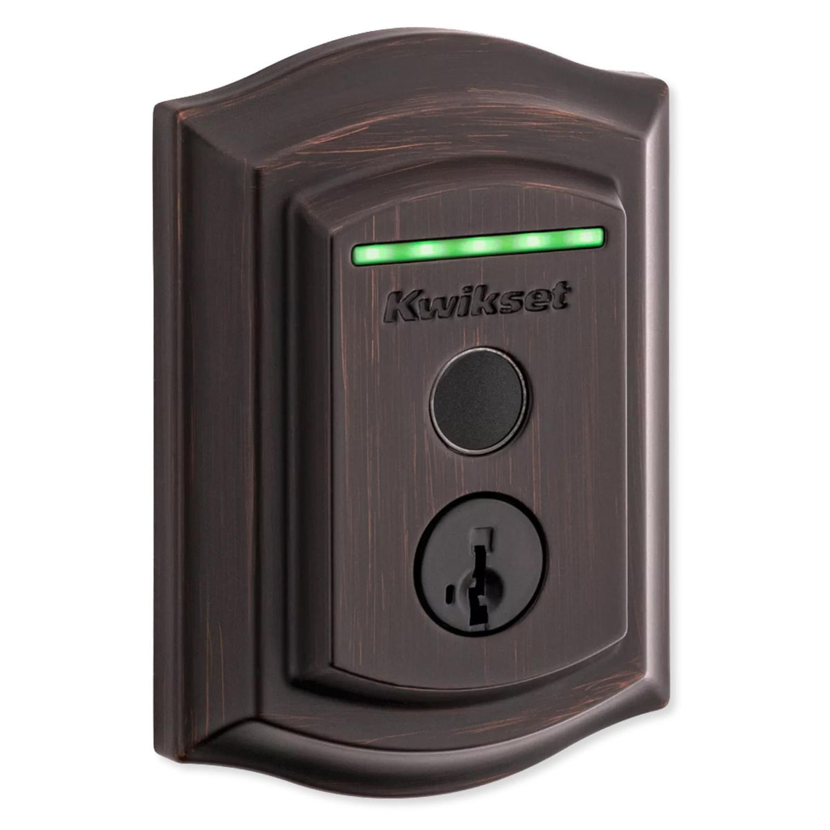 Kwikset Halo Touch Fingerprint Smart Lock, Wi-Fi, Traditional with Deadbolt