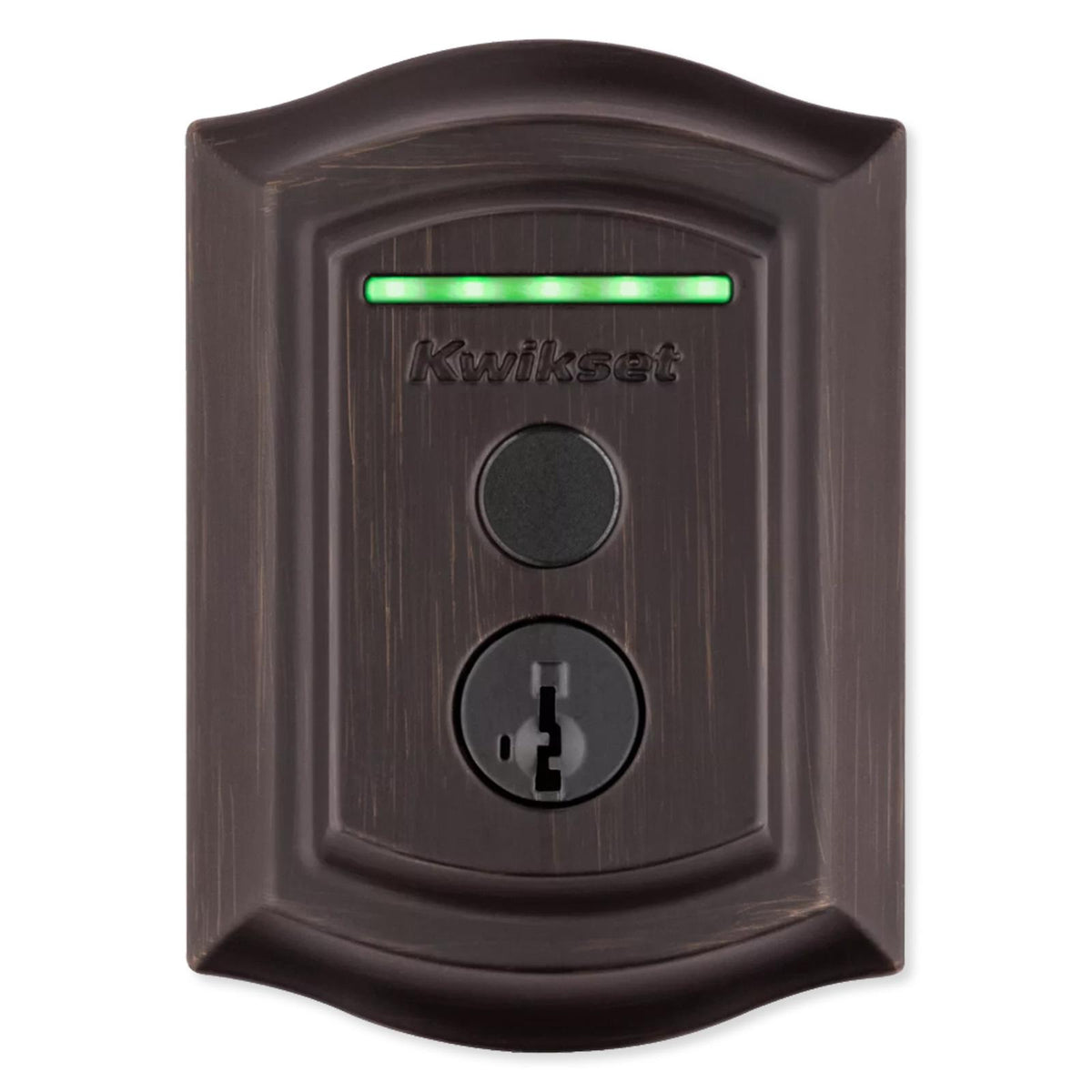 Kwikset Halo Touch Fingerprint Smart Lock, Wi-Fi, Traditional with Deadbolt