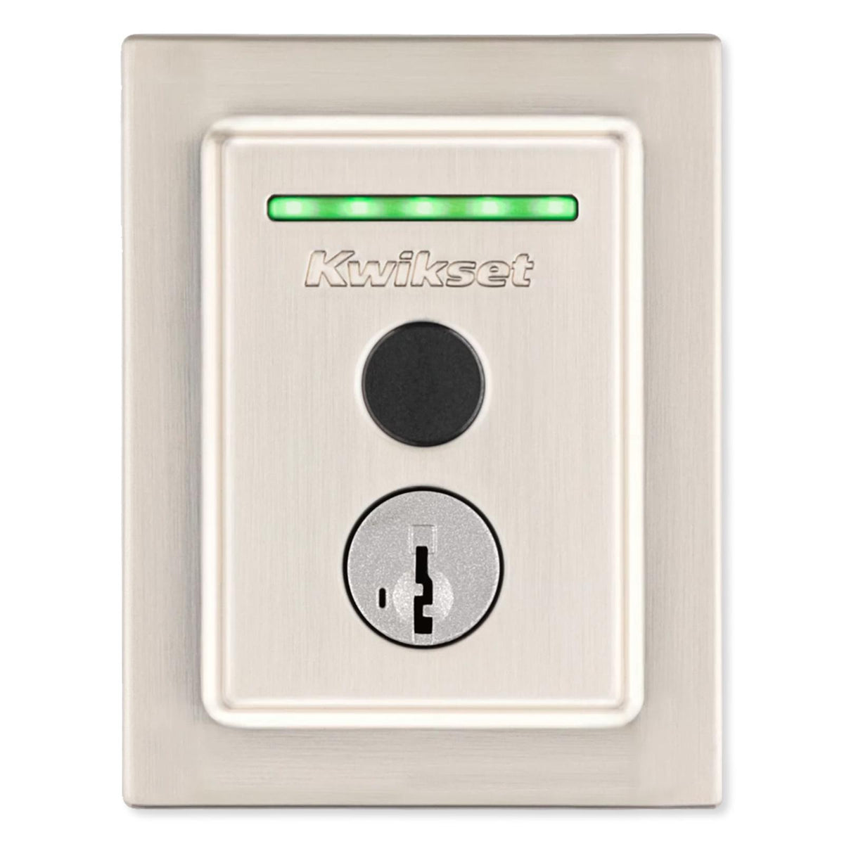 Kwikset Halo Touch Fingerprint Smart Lock, Wi-Fi, Contemporary with Deadbolt