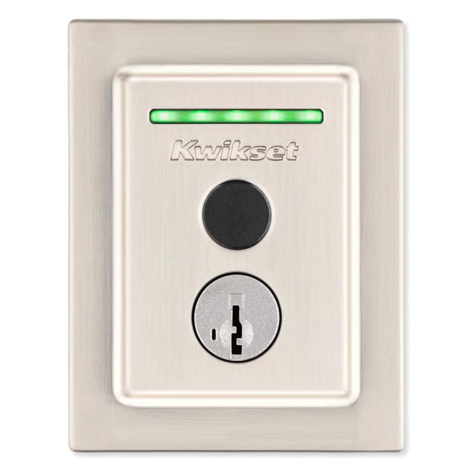 Kwikset Halo Touch Fingerprint Smart Lock, Wi-Fi, Contemporary with Deadbolt