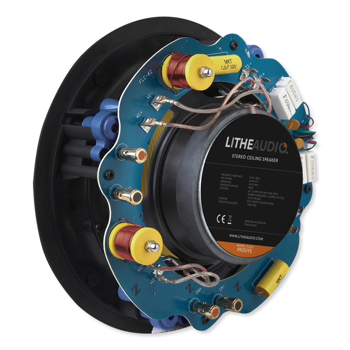 Lithe Audio 6.5" Stereo Ceiling Speaker