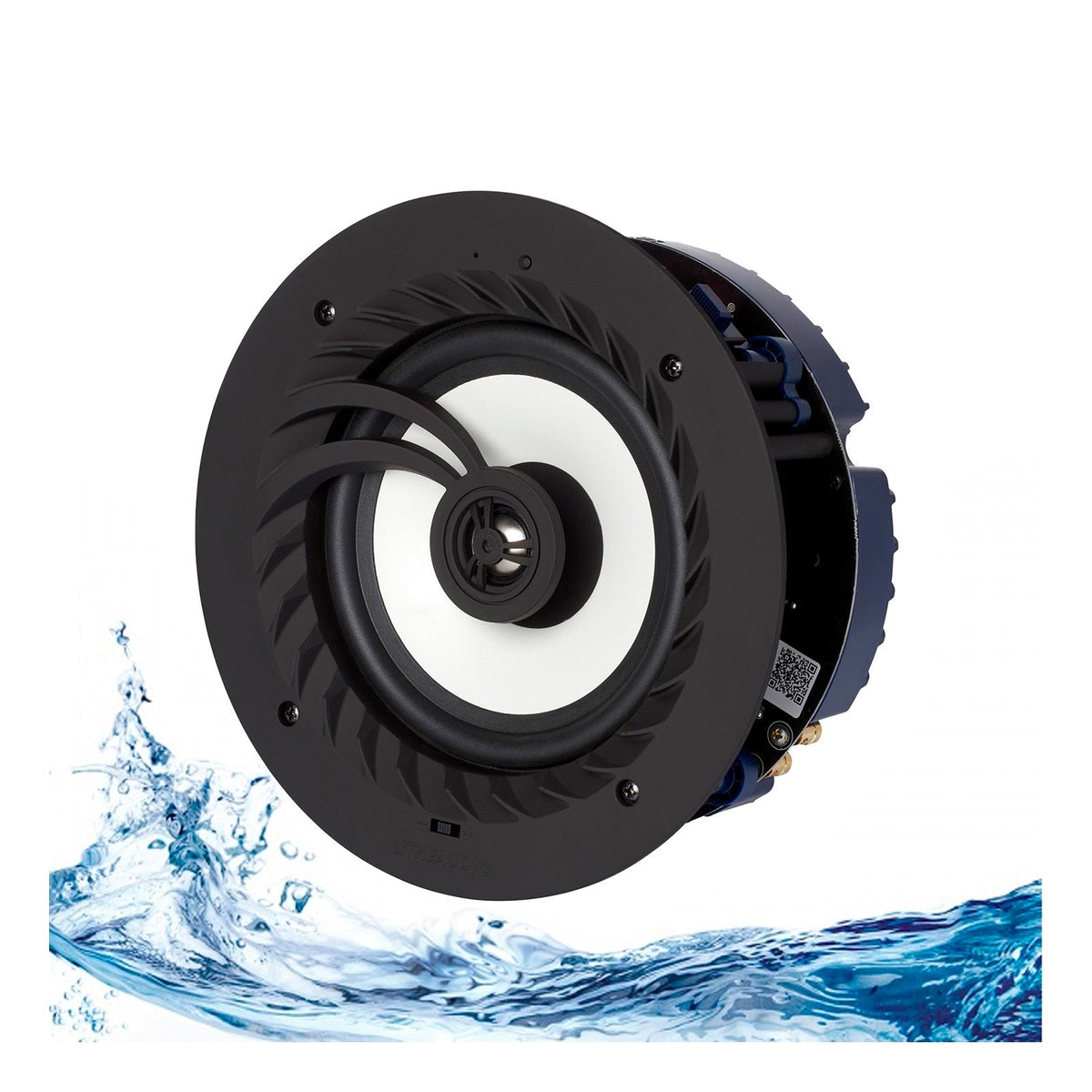 Lithe Audio Bluetooth Wireless 6.5" Ceiling Speaker, IP44 Rated, Single Master