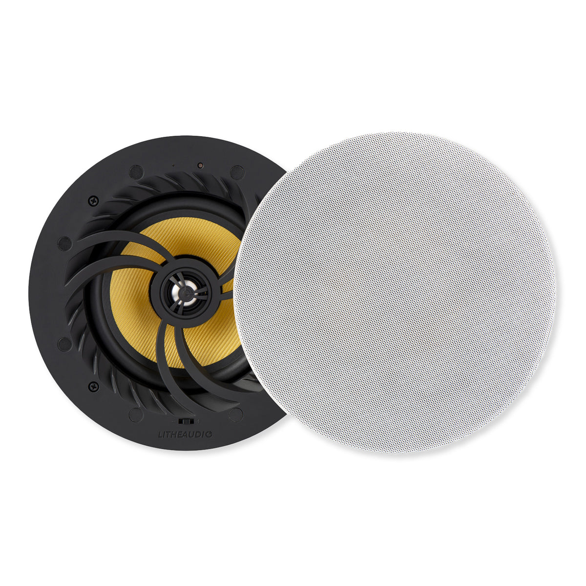 Lithe Audio Pro Series Bluetooth &amp; Wi-Fi Ceiling Speaker (1 Master, 1 Passive)