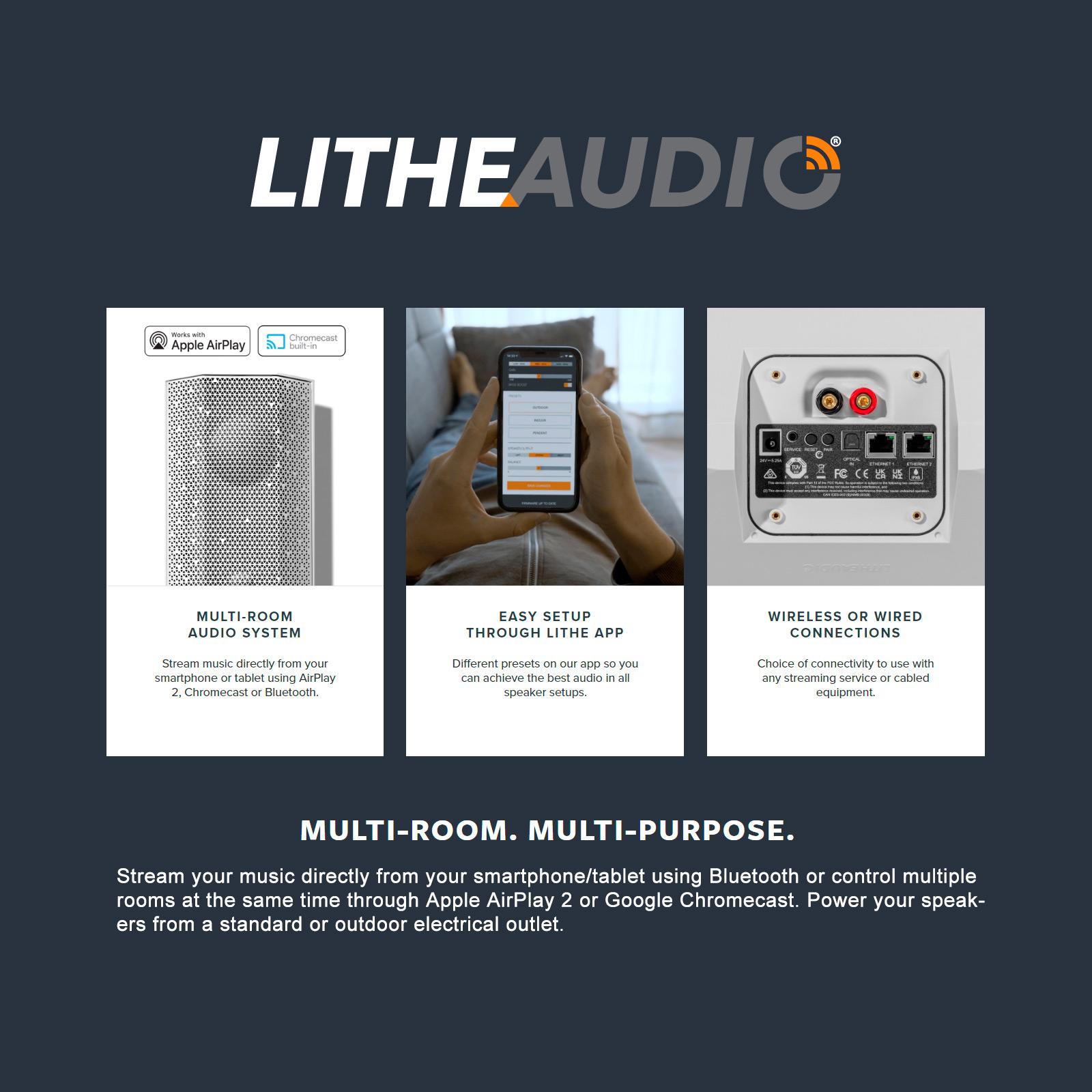 Lithe Audio IO1 WIFI Speaker (SINGLE)