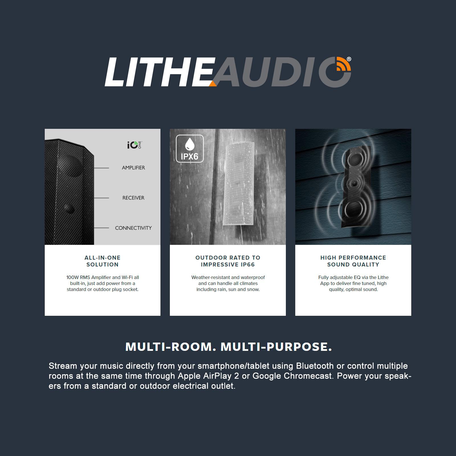 Lithe Audio IO1 WIFI Speaker (SINGLE)