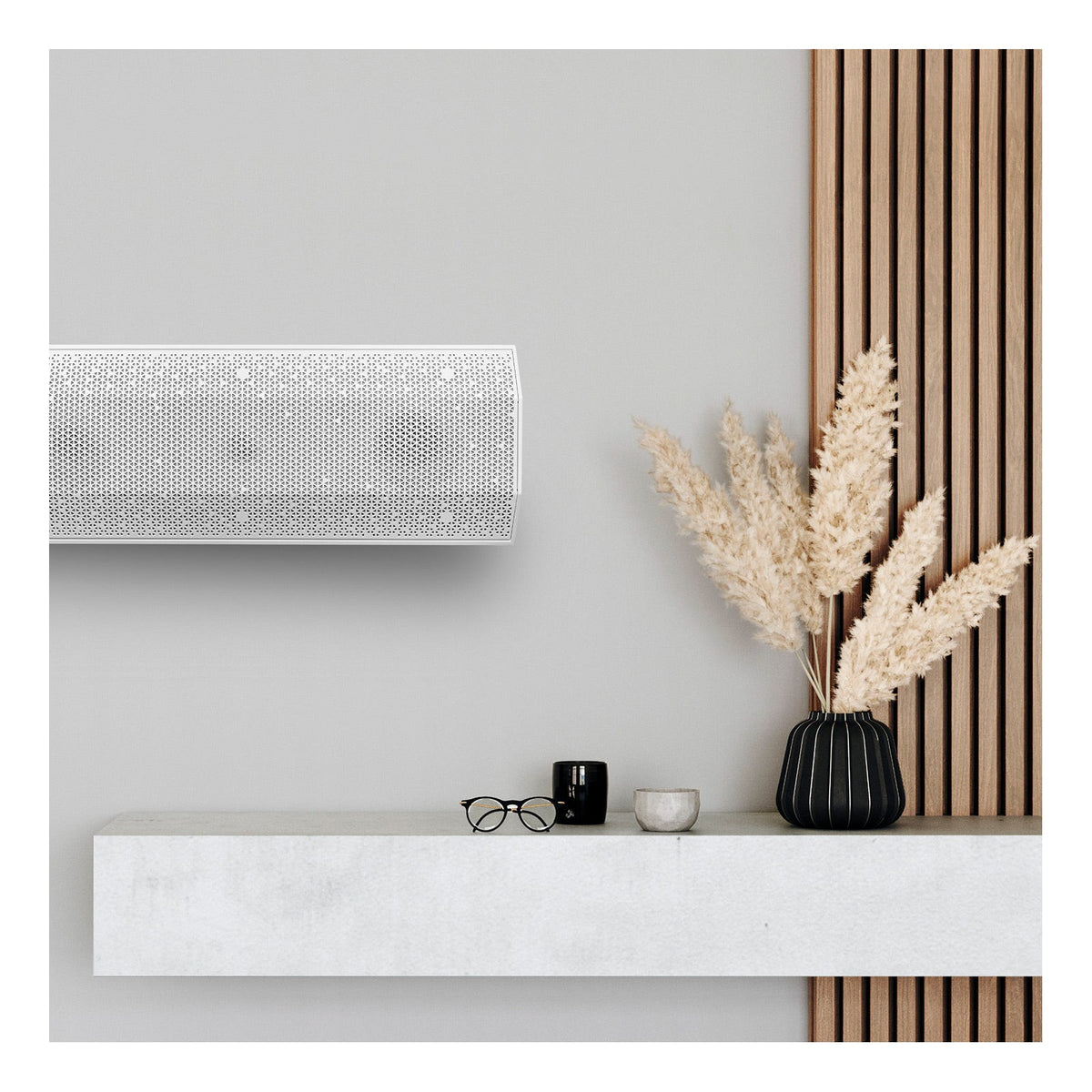 Lithe Audio IO1 Wi-Fi Speakers, Pair, White