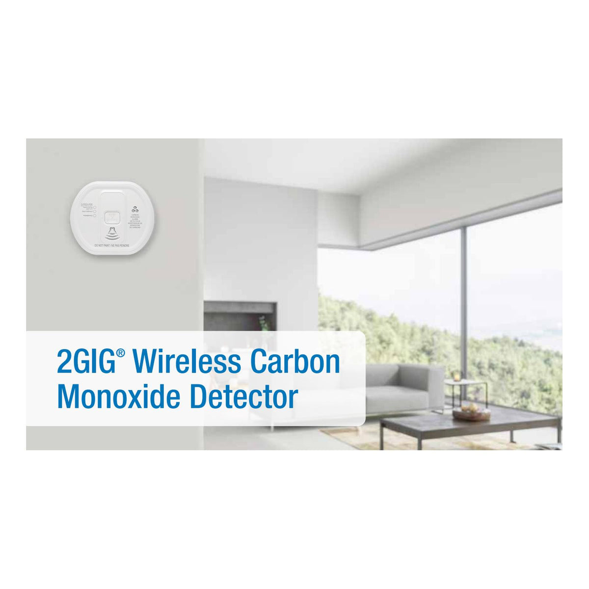 2GIG eSeries Enhanced CO Detector
