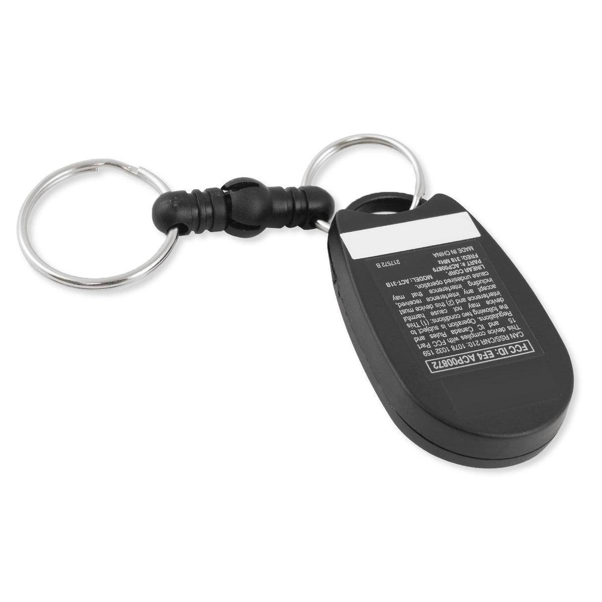 Linear MegaCode Block Coded Key Ring Transmitter