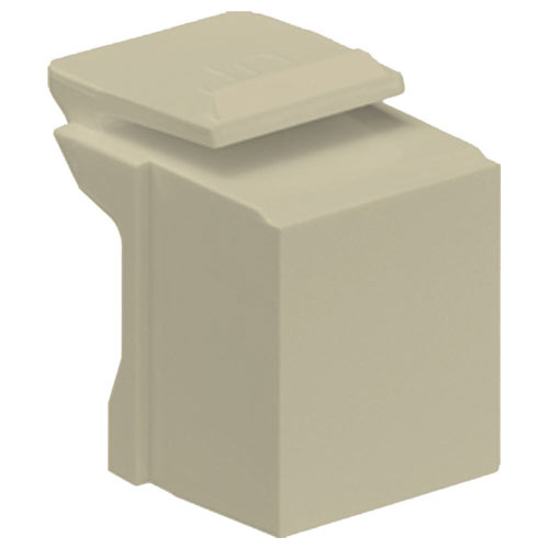 Leviton QuickPort Snap-In Connector Blank (10 Pack)