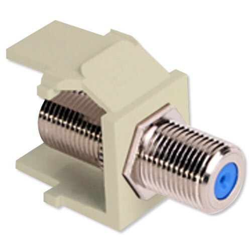 Leviton QuickPort F Snap-In Connector
