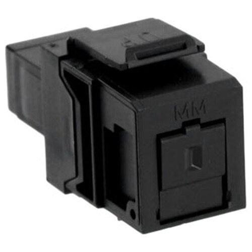Leviton QuickPort SC Fiber Optic Snap-In Connector, Phosphor Bronze Sleeve