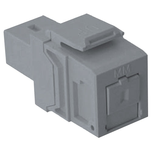 Leviton QuickPort SC Fiber Optic Snap-In Connector, Phosphor Bronze Sleeve