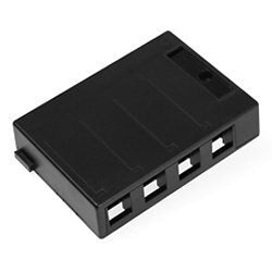 Leviton QuickPort Surface-Mount Box, 4-Port