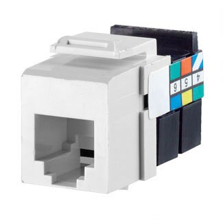 Leviton QuickPort Voice-Grade RJ11 Snap-In Connector
