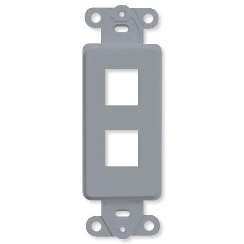 Leviton QuickPort Decora Insert, 2-Port