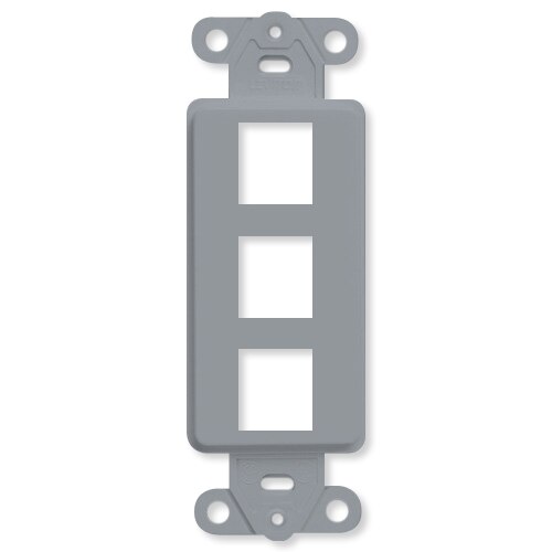 Leviton QuickPort Decora Insert, 3-Port