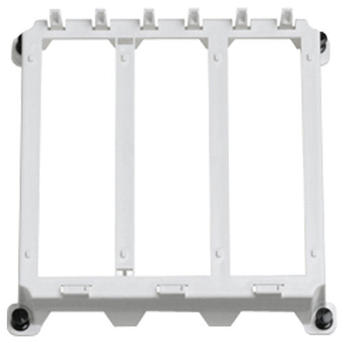 Leviton Structured Media Center Expansion Plastic Bracket (for 3 Boards)