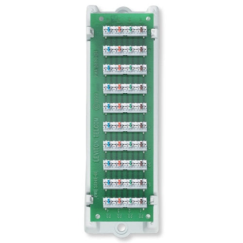 Leviton 1x9 Bridged Telephone Module