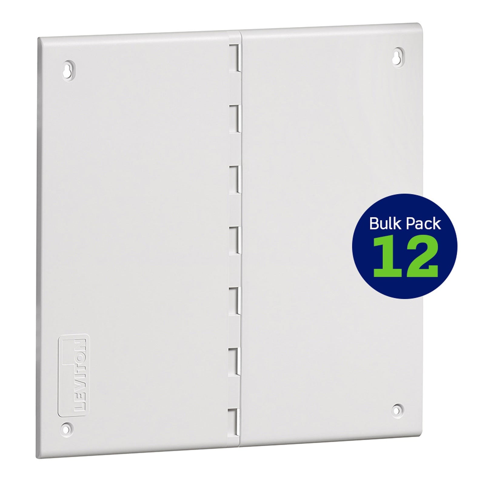 Leviton Vented Plastic Cover Door, 14" (12 Pack)