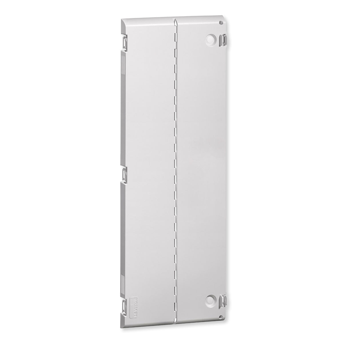 Leviton Vented Hinged Door, 6 Pack, Plastic,  White