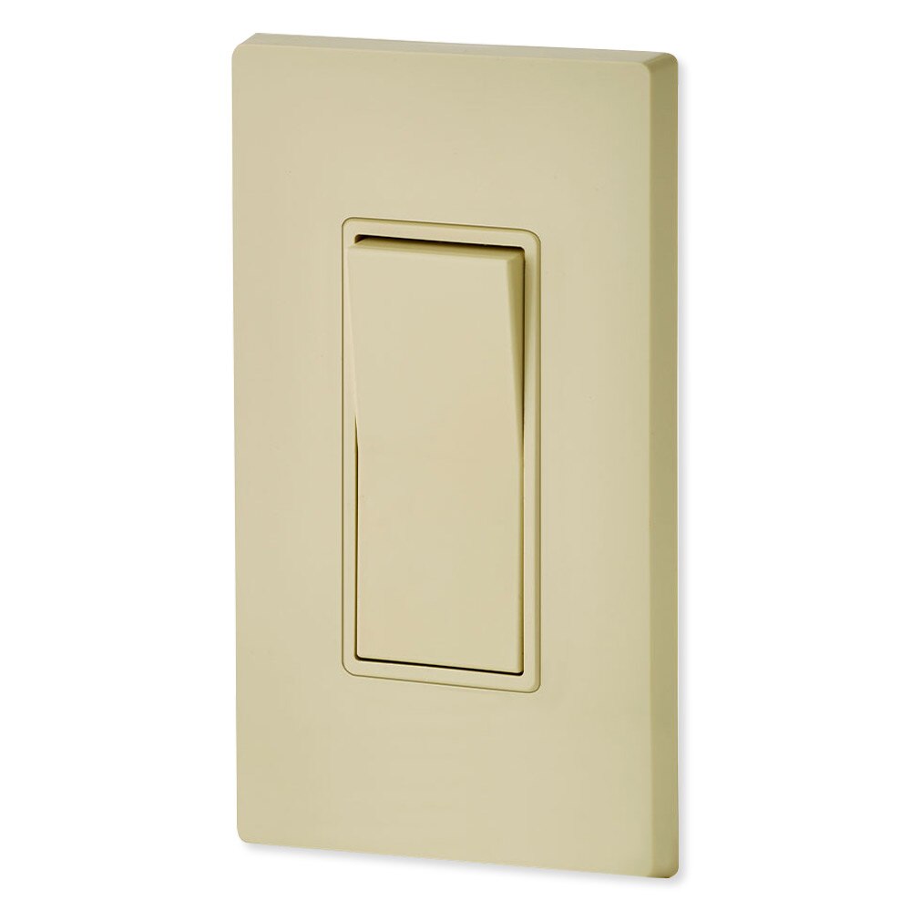 Leviton Decora Rocker Single-Pole AC Quiet Switch, 15A, 120/277V
